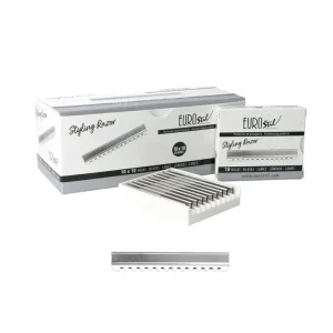 CUCHILLAS STYLING RAZOR EUROSTIL - PAQ. 10 CAJITAS DE 10U