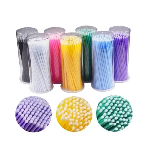 MICRO CEPILLOS PARA PESTAÑAS BOTE 100 UNIDADES